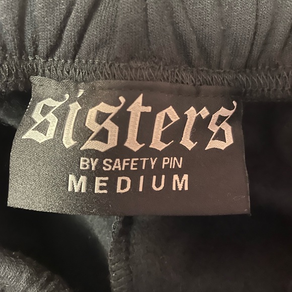 James Charles Black Butterfly Sweatpants - Picture 4 of 4